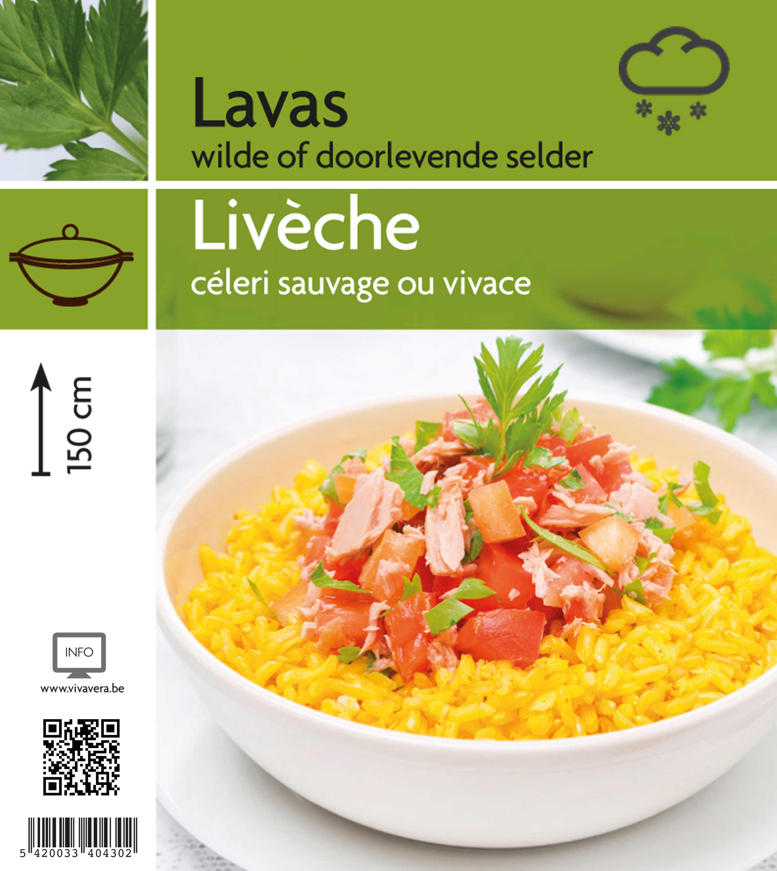 Livèche (tray 15 pot)